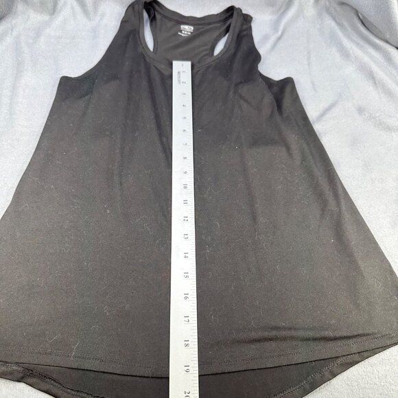 Athletic Works Womens Size Medium Tank Top Racerback Black Preowned - Picture 9 of 10